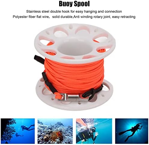 Finger Spool Plastic Reel 15M Diving Friendly