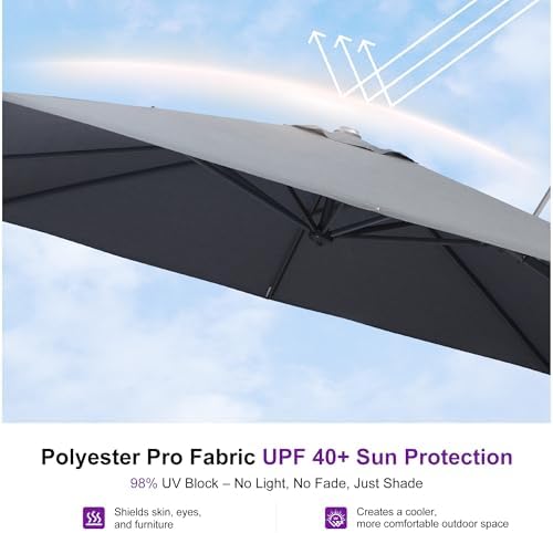 orpellona swivel patio umbrella
