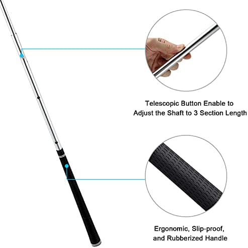 Prospo Golf Club Umbrella with Flex Canopy