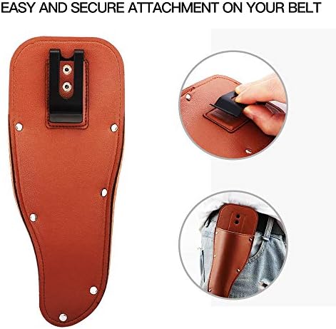 Garden Pruner Holster Premium PU Leather Case