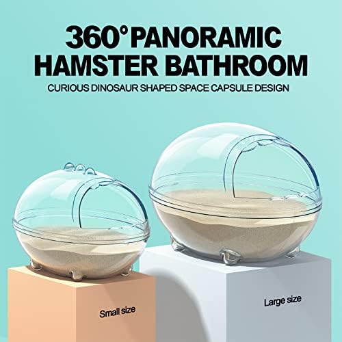 Dinosaur Shaped Hamster Bath