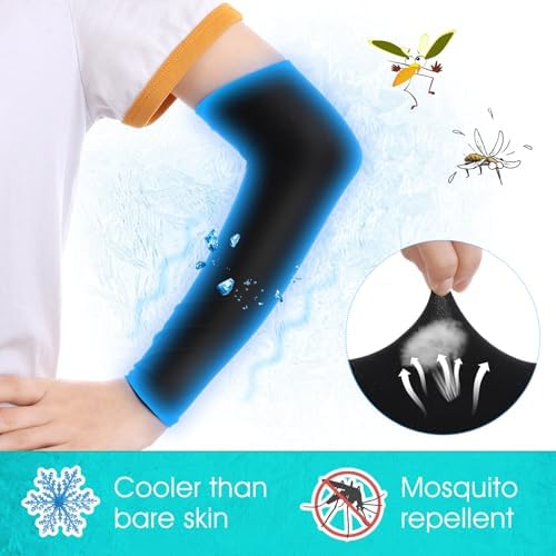 2-Pack Basketball Arm Sleeves for Kids Syntax of Protection