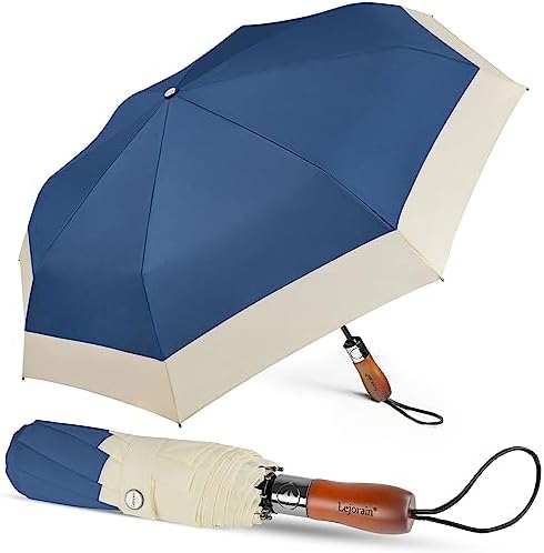 Lejorain Golf Umbrella - 54in Portable Windproof