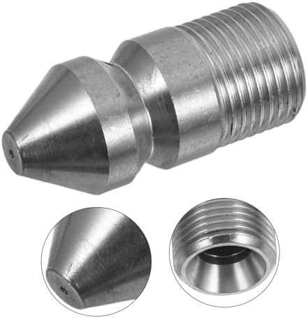Sewer Cleaning Nozzle 38 Male Thread