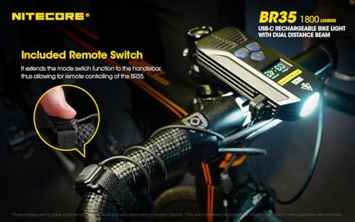 Nitecore BR35 Dual Beam Bike Headlight