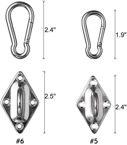 Sturdy Shade Sail Hardware Kit for Outdoor Use
