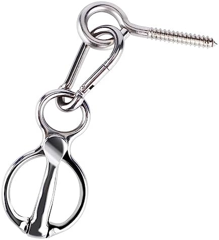 LUTER Heavy Duty Horse Tie Ring Set