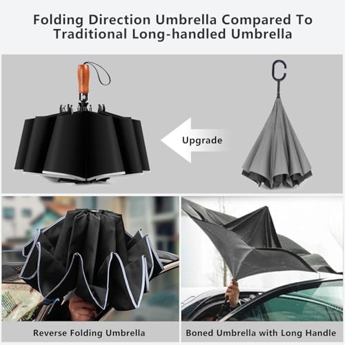 Lejorain Golf Inverted Umbrella
