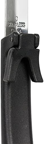 Mr Bar-B-Q Basting Brush Black Elevates tool head to prevent messes