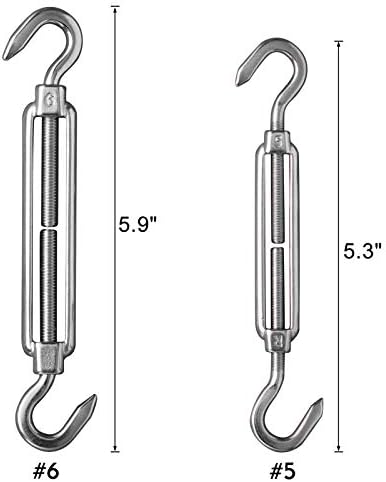 Sturdy Shade Sail Hardware Kit for Outdoor Use