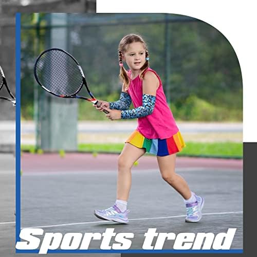 Xuhal Kids Arm Sleeves for Basketball Baseball UV Protection