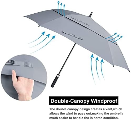 G4Free Extra Large Golf Umbrella Perfect for Windy Days