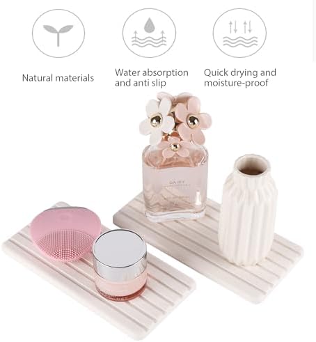 NiuYichee Water-Attracting Diaomite Coasters