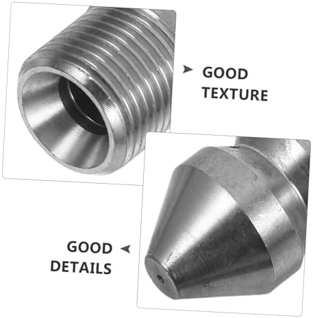 Durable Male Thread Nozzle for High-Pressure Drain Cleaning