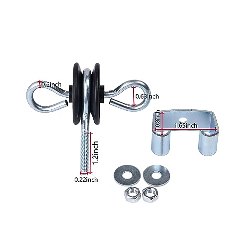 Galvanized Steel T-Post Gate Handle Anchors for Electric Fences
