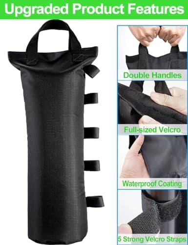 120LBS Heavy Duty Canopy Weights Sand Bags 4Pack