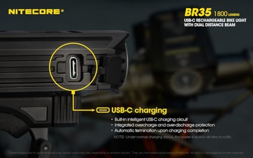 Nitecore BR35 Dual Beam Bike Headlight