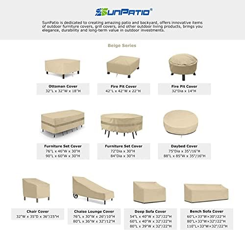 SunPatio Outdoor Daybed Cover