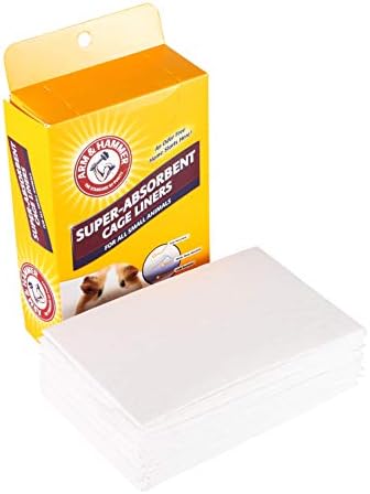 Arm Hammer Super Absorbent Cage Liners for Small Pets