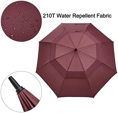 G4Free 72-Inch Golf Umbrella Compact Durable Lightweight