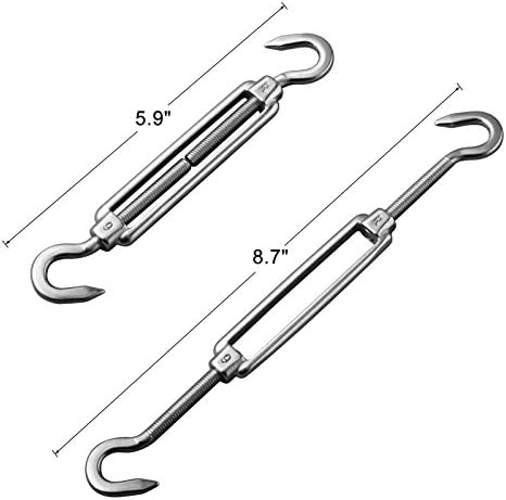 Sturdy Shade Sail Hardware Kit for Outdoor Use