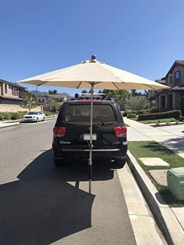 Easily Mount Your Umbrella - Durable Secure Hitch Mount for Outdoor Use