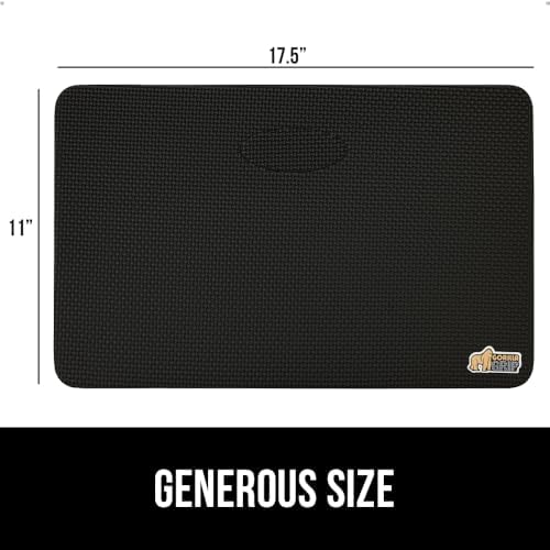 GORILLA GRIP Durable 175x11 Kneeling Pad - Shock-Absorbing Water-Resistant