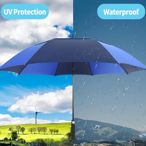 Automatic Open Windproof Golf Umbrella Extra Large Durable