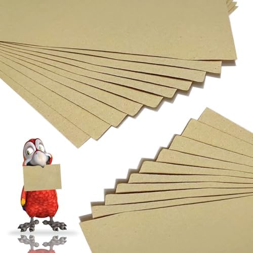 30PCS Bird Cage Gravel Liner Paper Kit