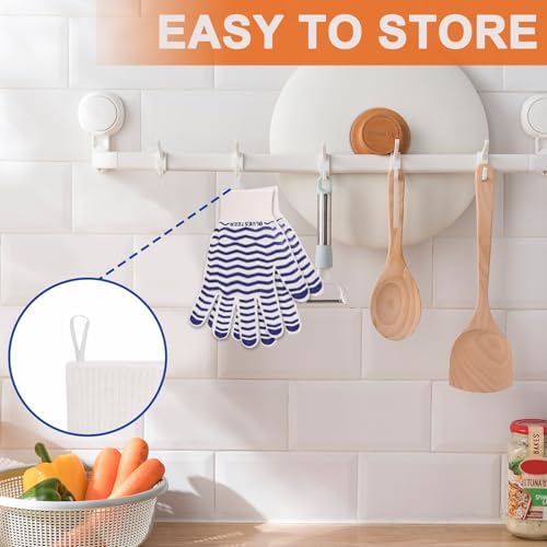 BLUESTEER 932F Heat-Resistant Oven Gloves