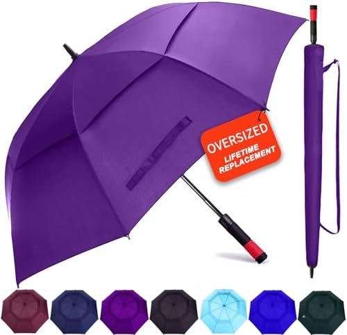 SIEPASA Golf Umbrella - Extra Large Open umbrellas PROTECT YOU FROM THE ELEMENTS
