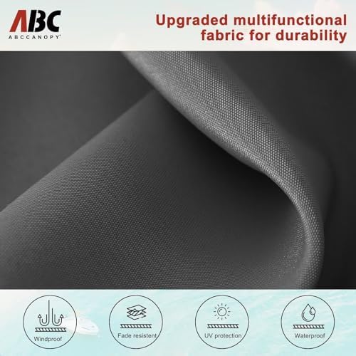 ABCCANOPY Half Round Patio Umbrella