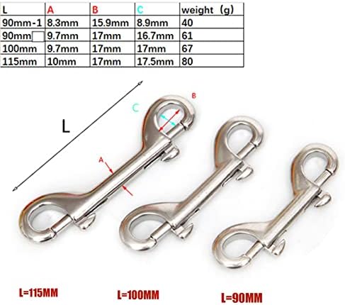 Durable 316 Stainless Steel Scuba Diving Clip for Marine Use and Beyond
