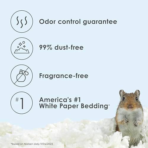 Kaytee Clean Cozy White Bedding Odor Control for Small Animals