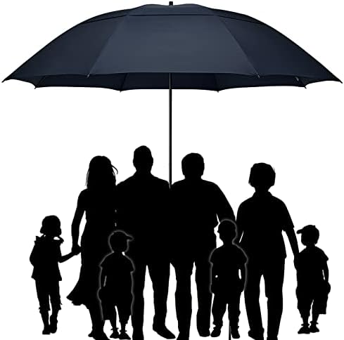G4Free 80-Inch Golf Umbrella Double Canopy for 6 to 7 Growth