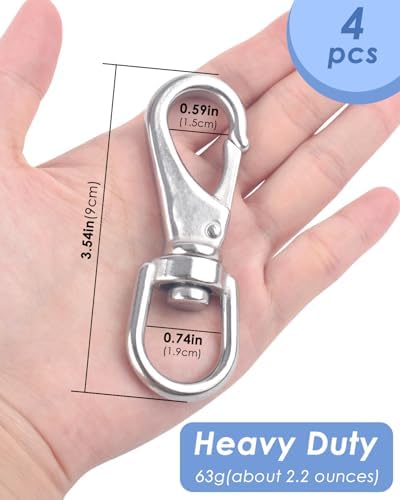 Sturdy stainless steel multi-functional flag clips