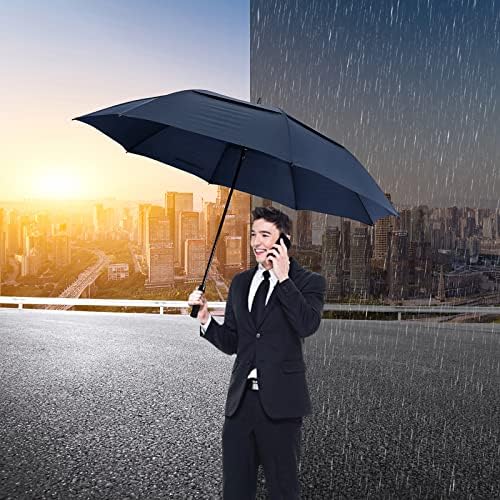 G4Free 72-Inch Giant Golf Umbrella - Durable Windproof with Auto-Open Function