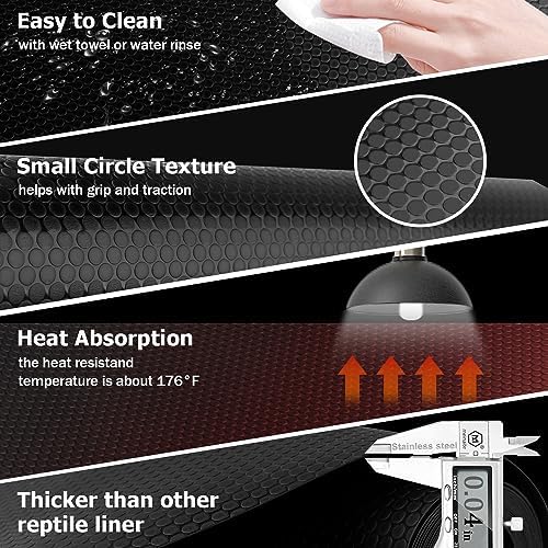 Hoplaep Reptile Terrarium Mat Liner