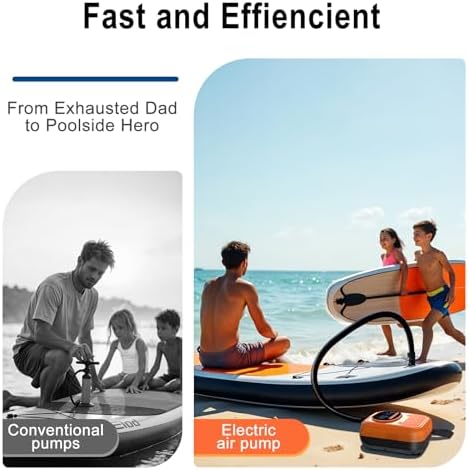 Mojimdo 20PSI Electric Paddle Board Pump