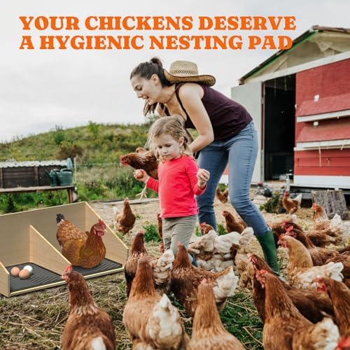 Pawtners Chicken Nesting Pads 6 Pack 12x12 Inch