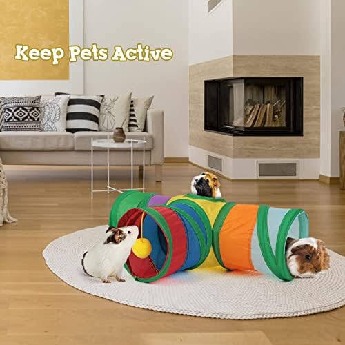 Rypet 3-Way Pet Tunnel for Small Animals