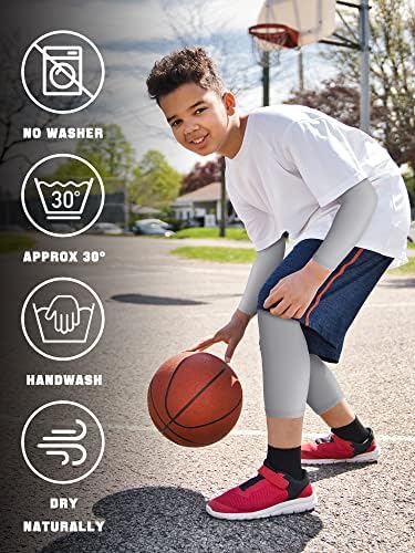 Perfect 8-Pair Kids Arm Leg Compression Sleeves Set