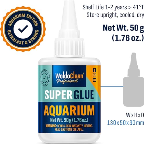 WoldoClean Aquarium Super Glue for Plants and Moss