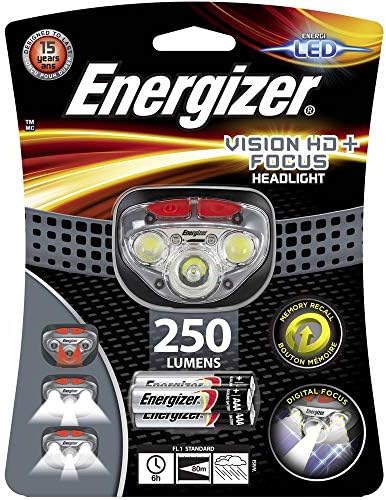 Energizer Vision HD Focus Headlight 315 Lumens
