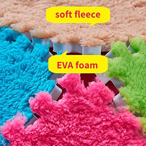 OnCPCare 10Piece 11x11 Washable Fleece Mat Set for Guinea Pigs