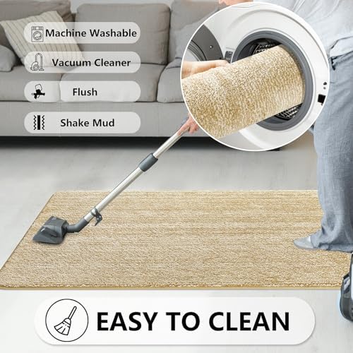 Refetone Washable Non-Slip Indoor Doormat