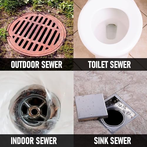Hourleey Sewer Jetter Kit 150FT 4000 PSI