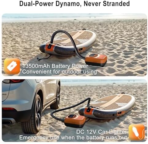 Mojimdo 20PSI Electric Paddle Board Pump