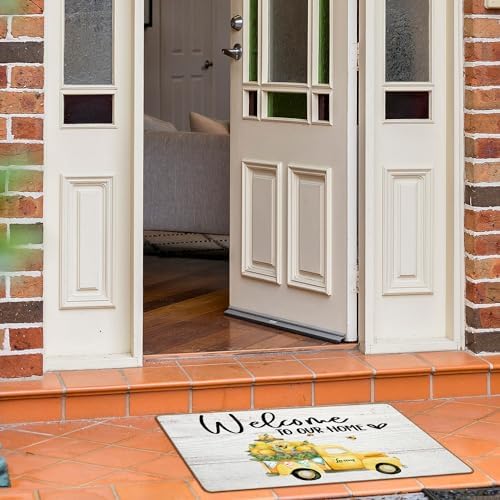 Welcome Mat Lemon Decor