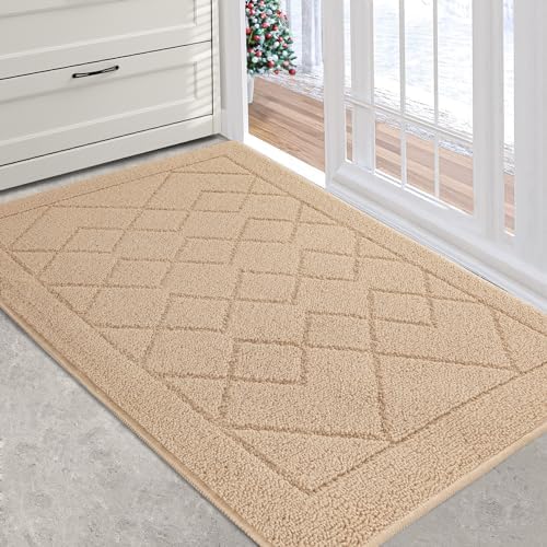 Travels Indoor Doormat REFETONE 32x48 inches Non-Slip Durable Soft